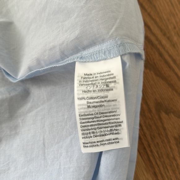 J Crew Light Blue Robe in S/M - Picture 4 of 5